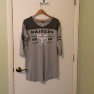 NWOT Raiders Women’s Size Large Night Shirt